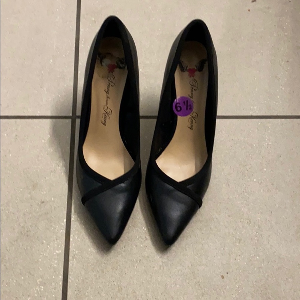 Black stilettos